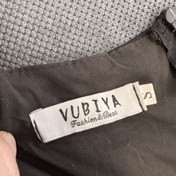 Puff Sleeve Deep V Neck Midi Dress Tiered A Line Small Goth, Voodoo, Cottagegoth - Picture 4 of 9